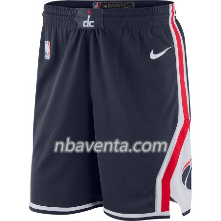 Washington Wizards Hombre Pantalones Navy 2018-19 Nike Swingman